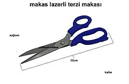 MAKAS LAZERLİ TERZİ MAKASI KALİTE SAĞLAM