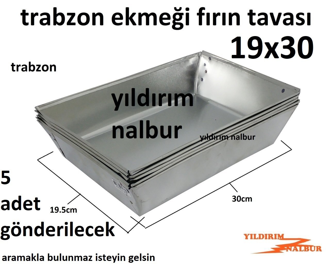 TRABZON EKMEĞİ 19x30 FIRIN TAVASI PUNTALI BÜYÜK BOY DUBLE TAŞ FIRIN TAVA MISIR EKMEĞİ
