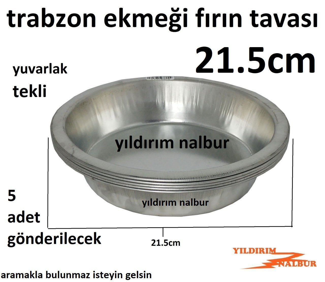 TRABZON EKMEĞİ 21.5CM FIRIN TAVASI YUVARLAK MISIR EKMEĞİ ODUN FIRINI EKMEK