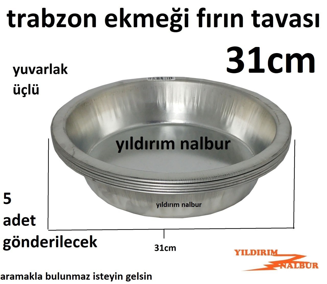 TRABZON EKMEĞİ 31CM FIRIN TAVASI YUVARLAK DUBLE BÜYÜK BOYLU MISIR EKMEĞİ ODUN FIRINI EKMEK