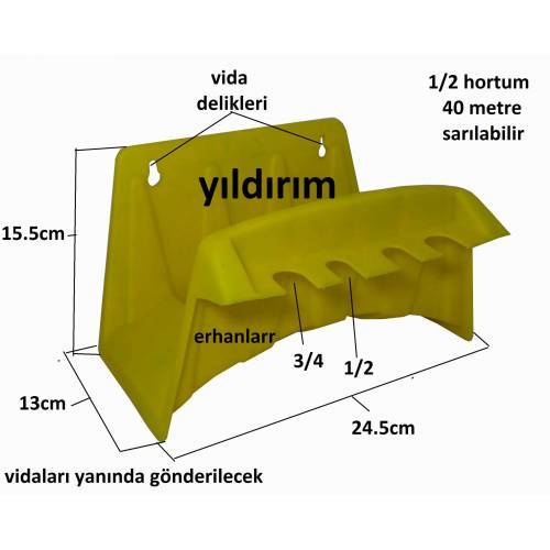 HORTUM SARMA APARATI DUVARA MONTE PRATİK 40 MT